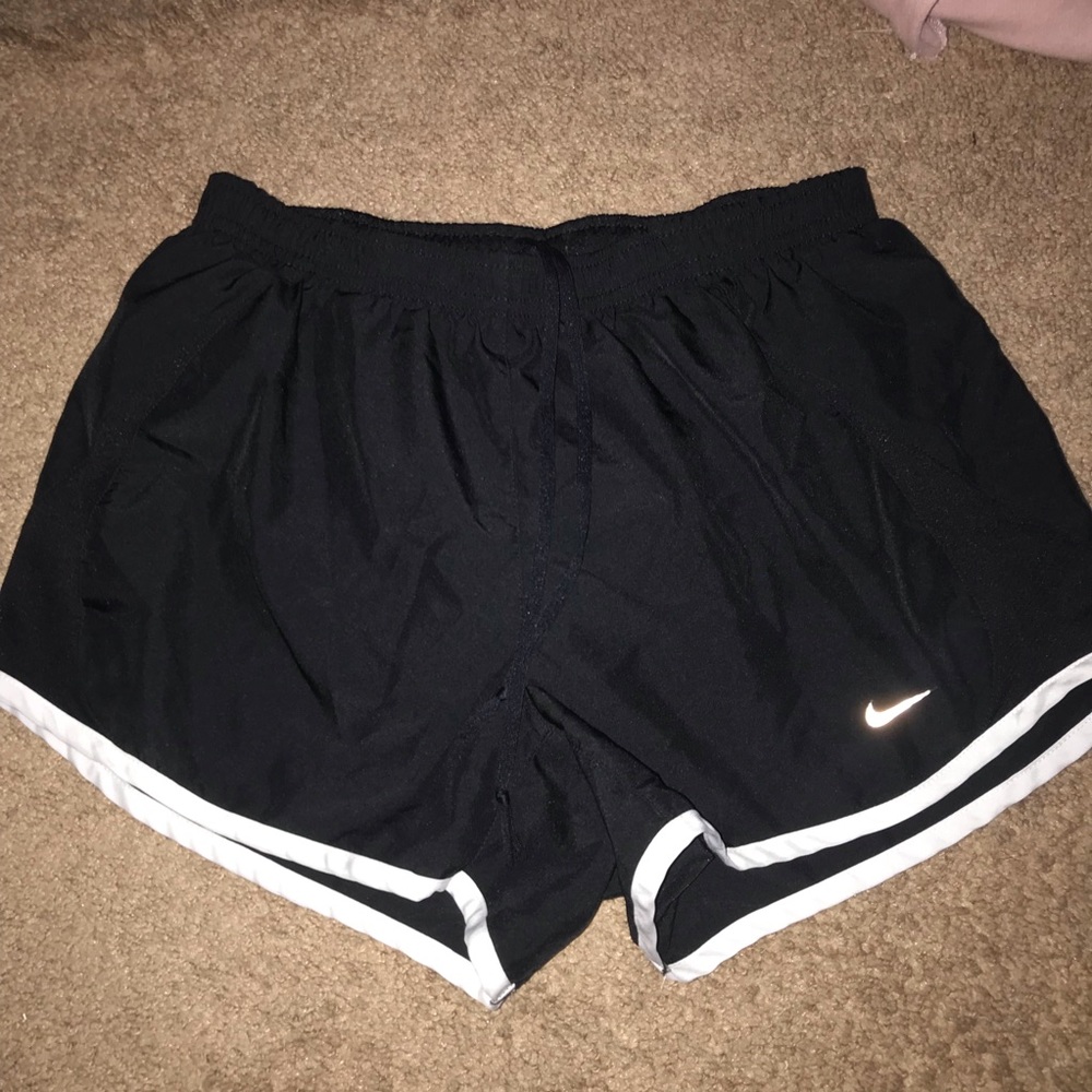 black nike shorts!
